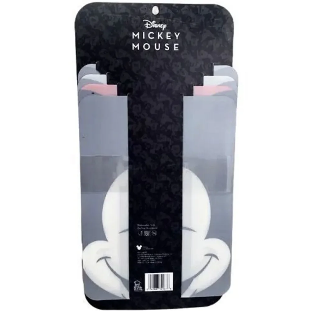 NWT Disney Mickey Mouse Flexible 4 Pack Cutting,Chopping  Boards 8x11” BPA Free